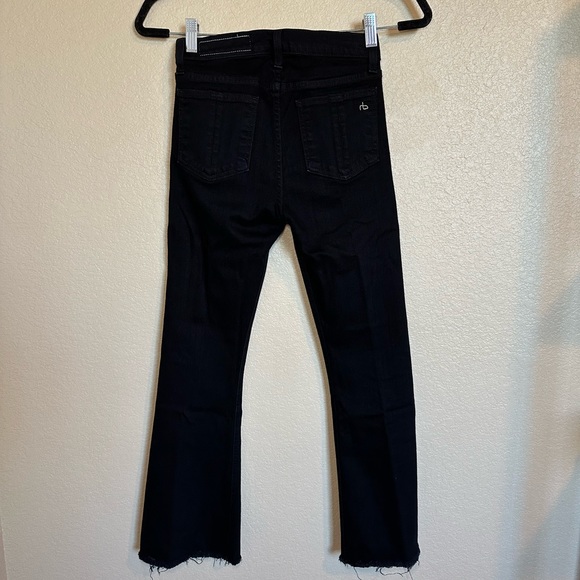 Rag and Bone 10 Inch Crop Flare Jeans - Picture 5 of 8